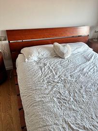 LETTO MATRIMONIALE FLOU TADAO
