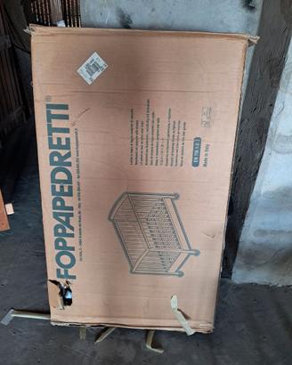 Lettino Foppapedretti in legno Lovely + materasso