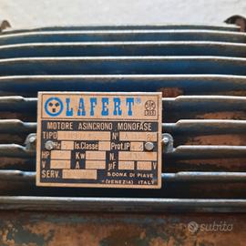 Motore Lafert asincrono monofase 2HP 1.5 KWH