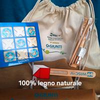 Tic Tac Toe Legno + Sacca + Scrittura – Giunti OS