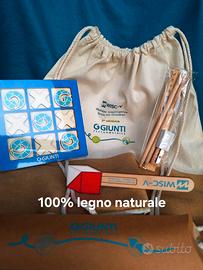 Tic Tac Toe Legno + Sacca + Scrittura – Giunti OS