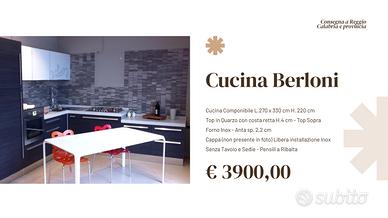 CUCINA BERLONI - CONSEGNA A REGGIO CALABRIA E PROV
