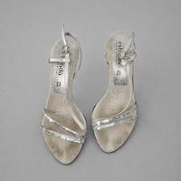 Sandali eleganti argento Estrada – Taglia 38 