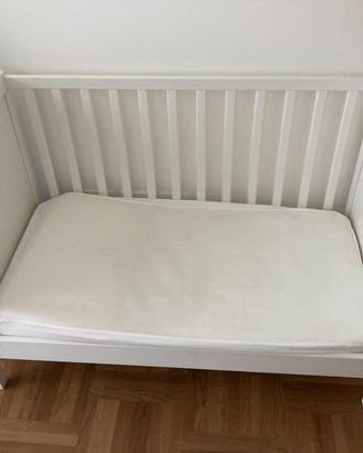 Lettino Ikea Sundvik e materasso