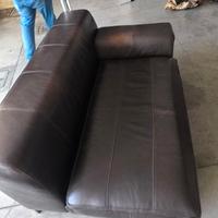 divano Ikea  Kramfors in pelle 