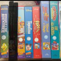 Lotto 8 Vhs Film Animazione Disney