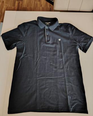 Polo uomo blu scuro Jack & Jones