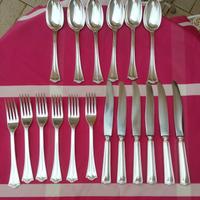 sambonet 18 posate placcate argento