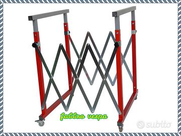 Cavalletto  appoggio telaio vespa moto regolabile