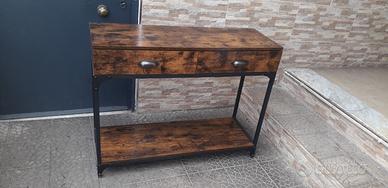 porta tv in ferro battuto 