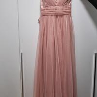 Vestito donna colore rosa antico