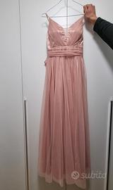 Vestito donna colore rosa antico