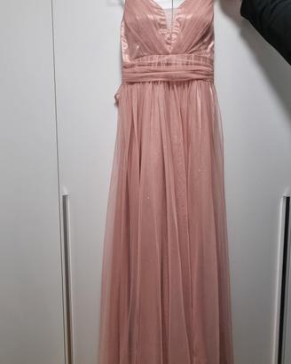 Vestito donna colore rosa antico