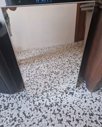 Specchio senza bordo cornice a scomparsa 