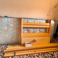 Letto matrimoniale estraibile