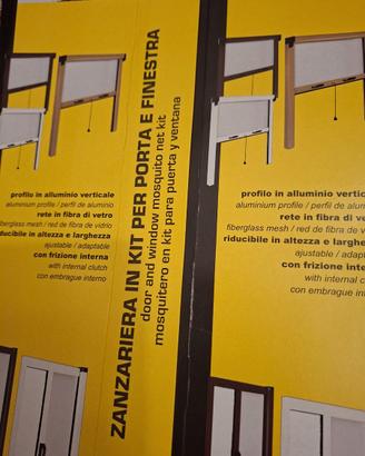 Zanzariera in kit ore porta e finestra