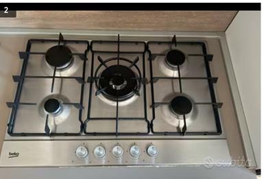 Piano cottura 5 fuochi