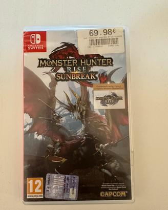 Monster hunter RISE, Sunbreak per Nintendo switch