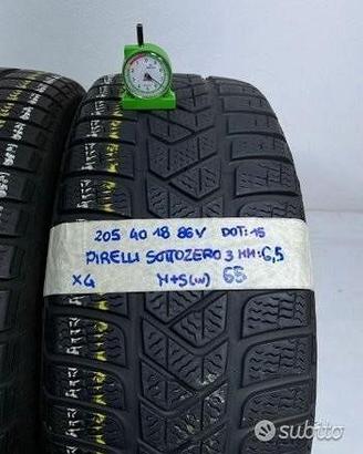 Gomme Usate Varie Marche 205 40 18 - 80%