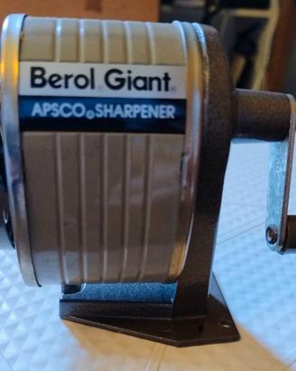 Temperamatite vintage Berol Giant Apsco e Sharpene