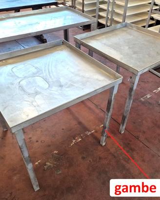 Tavolo spersore inox usato
