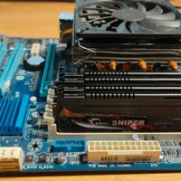 SM + 24 gb ram ddr3 + Intel G630T + dissipatore