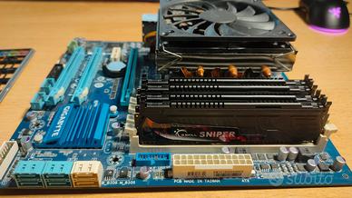 SM + 24 gb ram ddr3 + Intel G630T + dissipatore