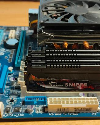 SM + 24 gb ram ddr3 + Intel G630T + dissipatore