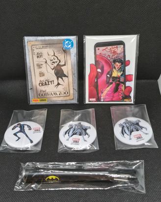 Gadget Marvel e Dc - Panini x Lucca Comics