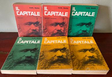 Il Capitale - Karl Marx - 6 volumi - ed. Integrale