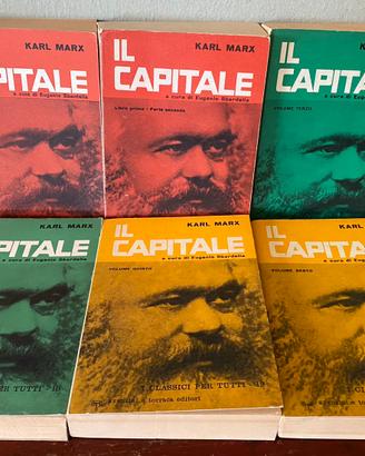 Il Capitale - Karl Marx - 6 volumi - ed. Integrale