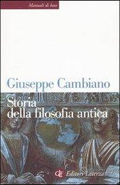 Storia della filosofia antica - Giuseppe Cambiano