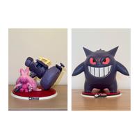 Pokémon Tinkaton / Gengar con base 3D