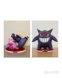 Pokémon Tinkaton / Gengar con base 3D