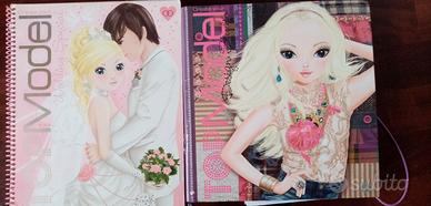 Top Model, libro gioco con trasferelli e figurine
