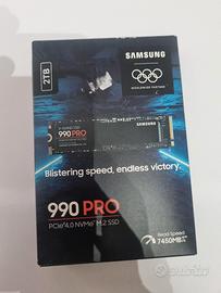 Samsung SSD 990 PRO 2TB nuovo e sigillato 