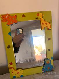 Specchio decorato per camerette