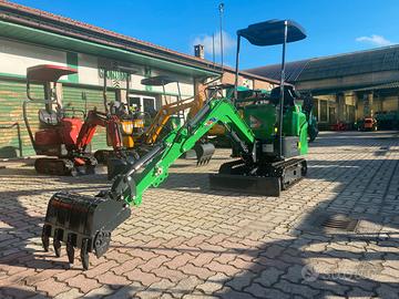 MiniEscavatore GIOR 12 Evo.5 Carro Allargabile