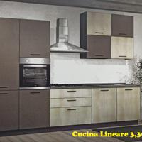 Cucina Lineare Completa di Elettrodomestici