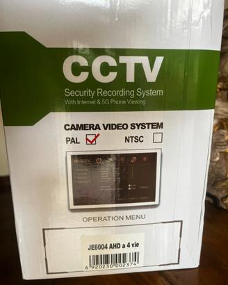 Sistema video sorveglianza CCTV