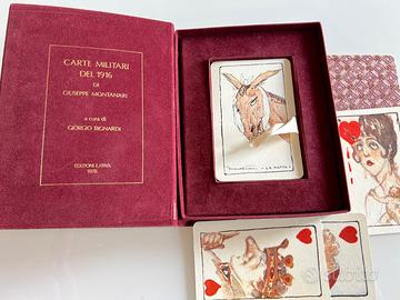 Mazzo di carte da gioco militari di G,  Montanari