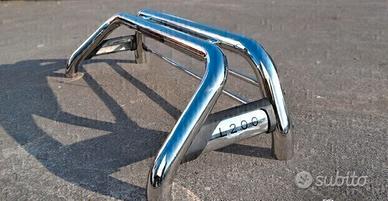 Mitsubishi L200 2015>19 Roll Bar inox con prot.cab