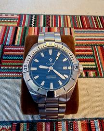 Orologio automatico Cadisen 40 mm quadrante blu