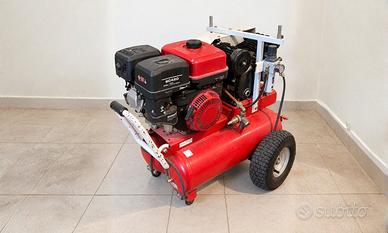motocompressore e sabbiatrice Valspray