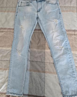 jeans clayton, taglia 46 nuovo