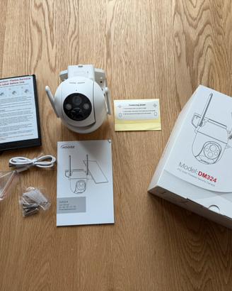 Telecamera Wi-Fi  con pannello solare – Nuova