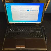 PC PORTATILE ECONOMICO ASUS K50AB FUNZIONANTE