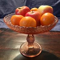 Alzatina portafrutta vetro Murano