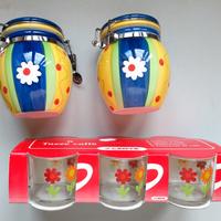 Set Tazzine Caffè + Porta zucchero e caffè 