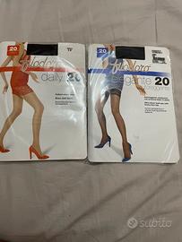 Autereggente e collant nero tg 2 Filodoro